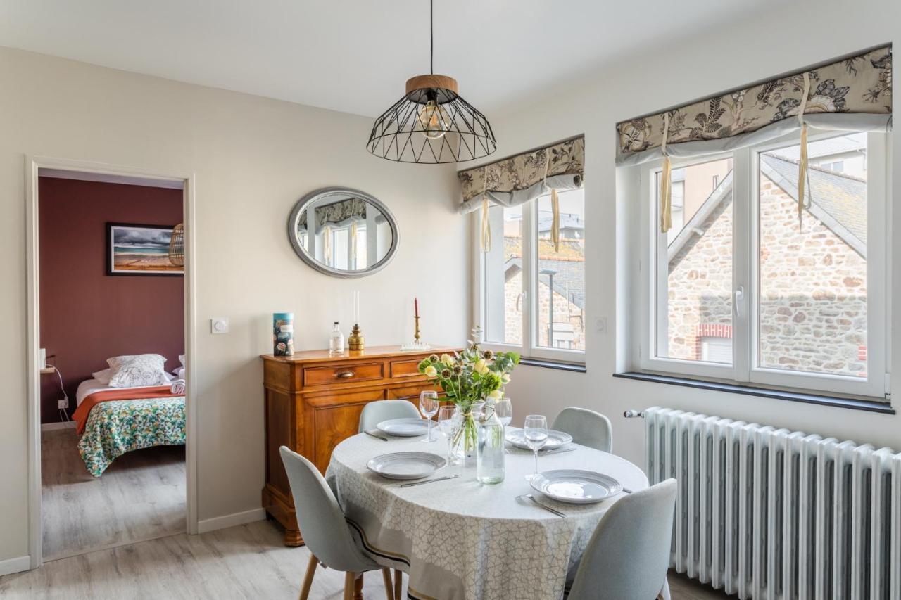Les Abimes, Beau Logement Avec 2 Chambres Avec Parking Saint-Malo Eksteriør billede