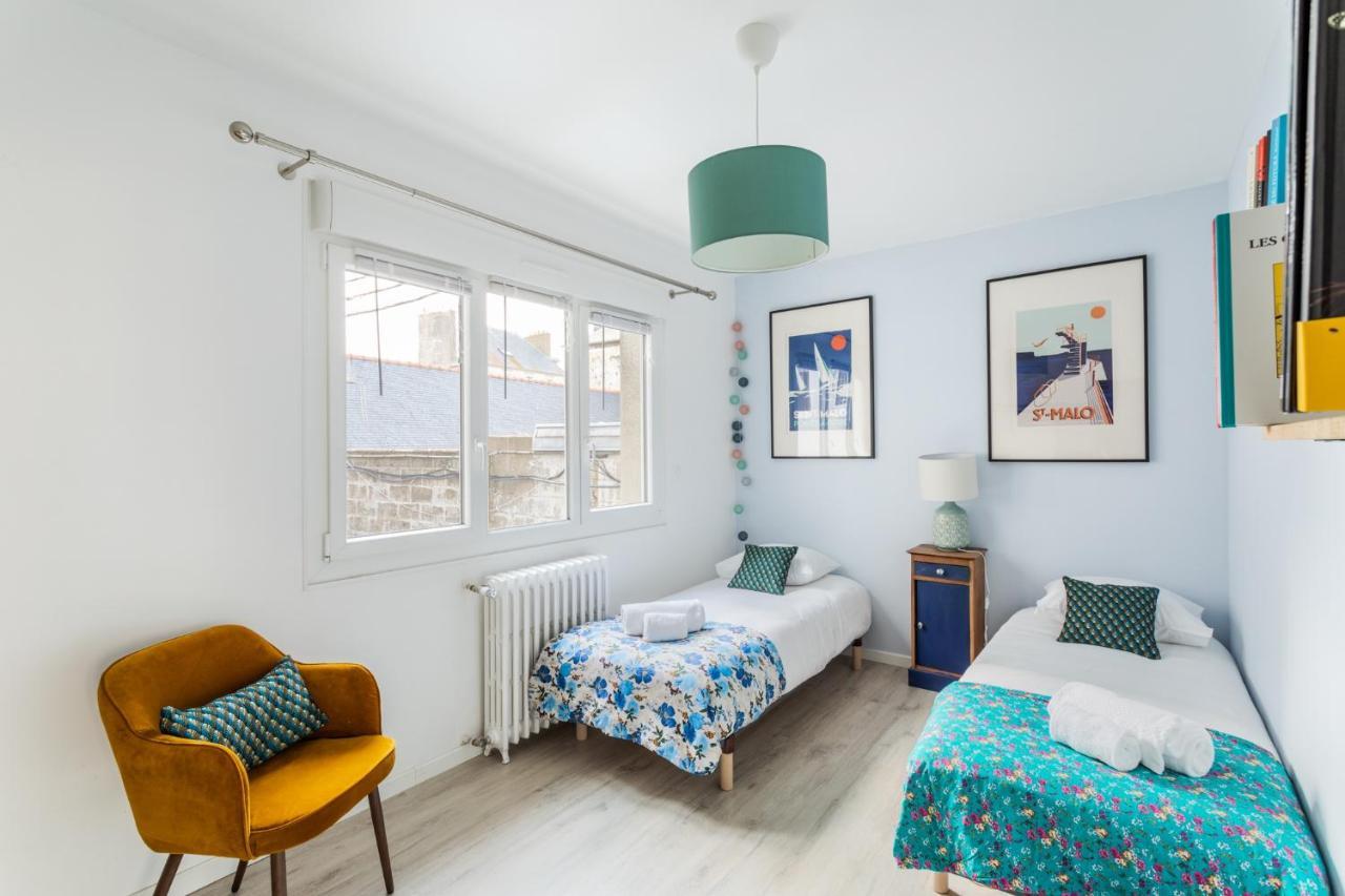 Les Abimes, Beau Logement Avec 2 Chambres Avec Parking Saint-Malo Eksteriør billede